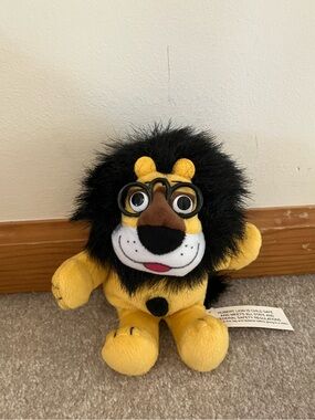 Vintage Harris Bank Plush Lion